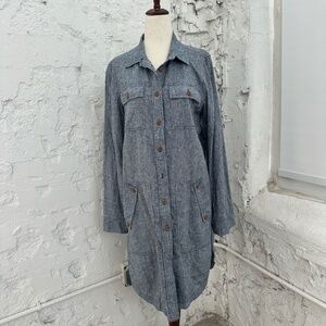Blue denim jacket by Duluth Trading Co